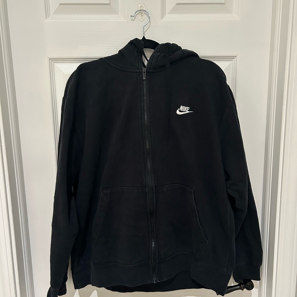 Nike Black Full-Zip Hoodie